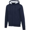 Sweat à capuche sherpa de 320 g/m² Natron intégralement zippé