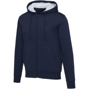 Sweat à capuche sherpa de 320 g/m² Natron intégralement zippé