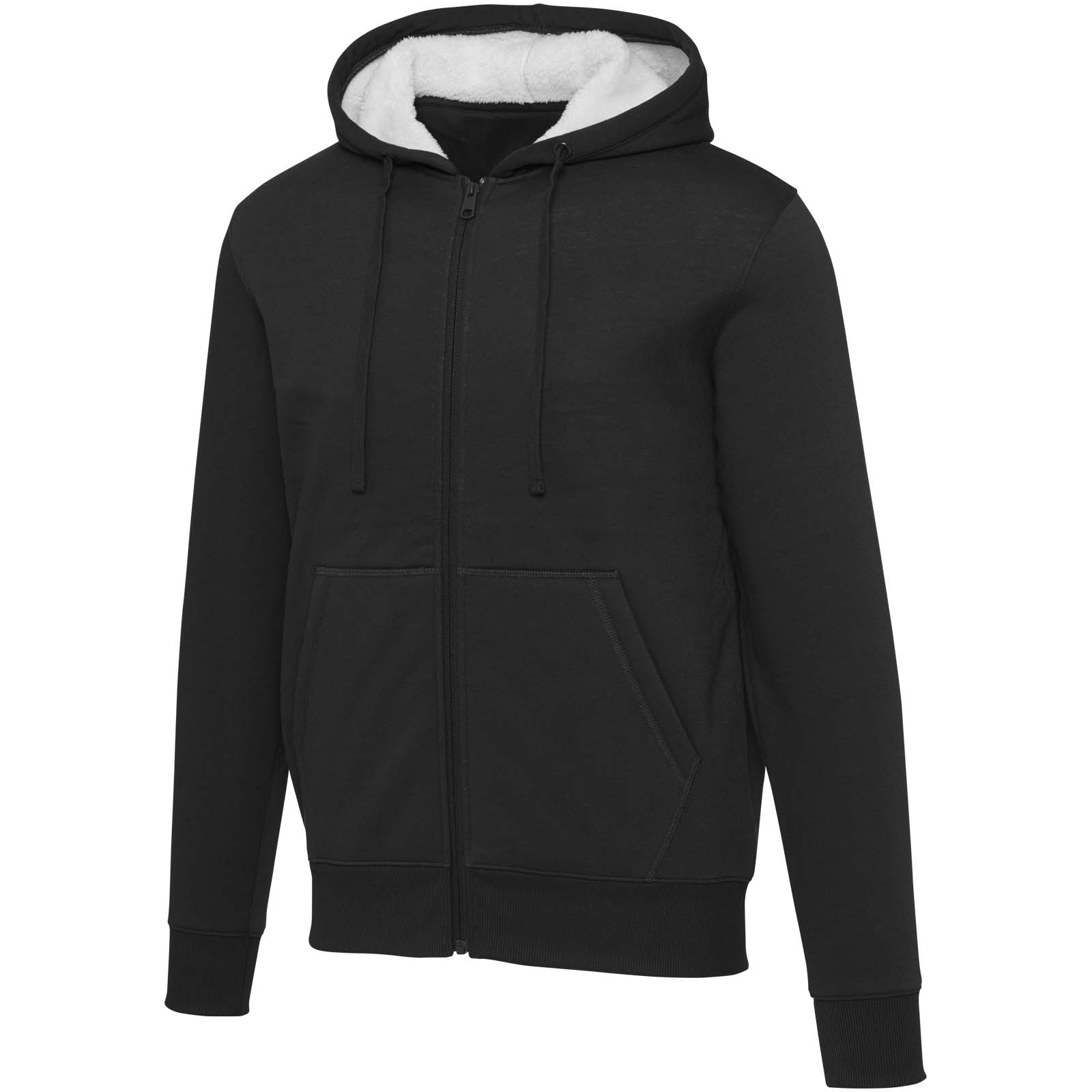 Sweat à capuche sherpa de 320 g/m² Natron intégralement zippé Sweat à capuche sherpa de 320 g/m² Natron intégralement zippé – vue 3