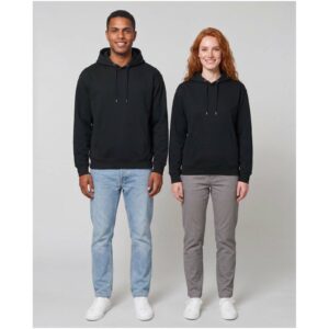 Sweat à capuche oversize unisexe en coton bio certifié OCS Boris de 280 g/m2 – vue 2
