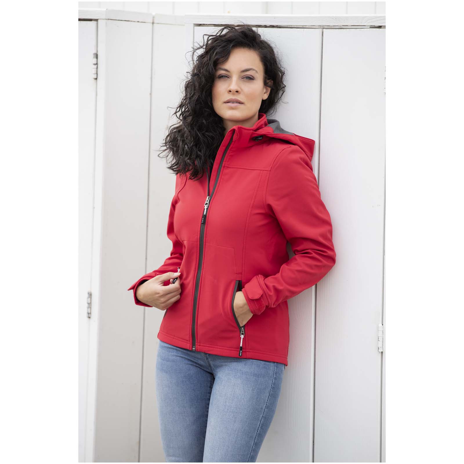 Veste Softshell recyclée GRS pour femme de Langley Veste Softshell recyclée GRS pour femme de Langley – vue 2