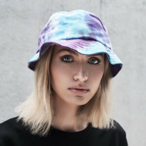 Casquette Chapeau tie-dye Flexfit Festival Print Bucket Hat