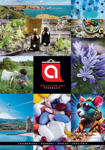 Couverture du catalogue Calendriers pour pharmacies 2027