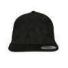 Casquette snapback toucher velours Flexfit Suede Leather
