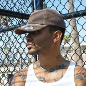Casquette basse en Corduroy Flexfit Low Profile Dad Cap