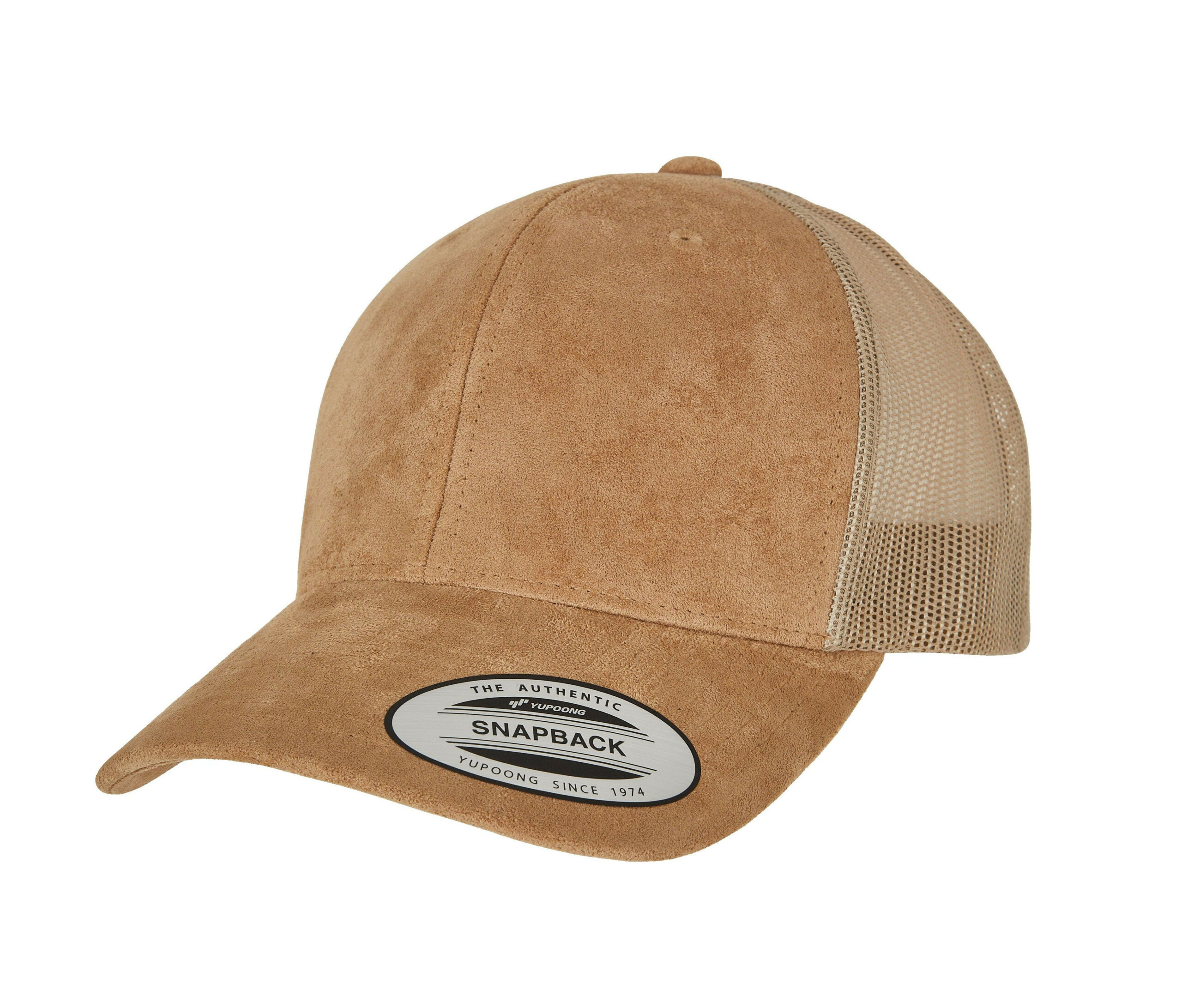Casquette style trucker effet velours Flexfit Suede Leather Cap Casquette style trucker effet velours Flexfit Suede Leather Cap