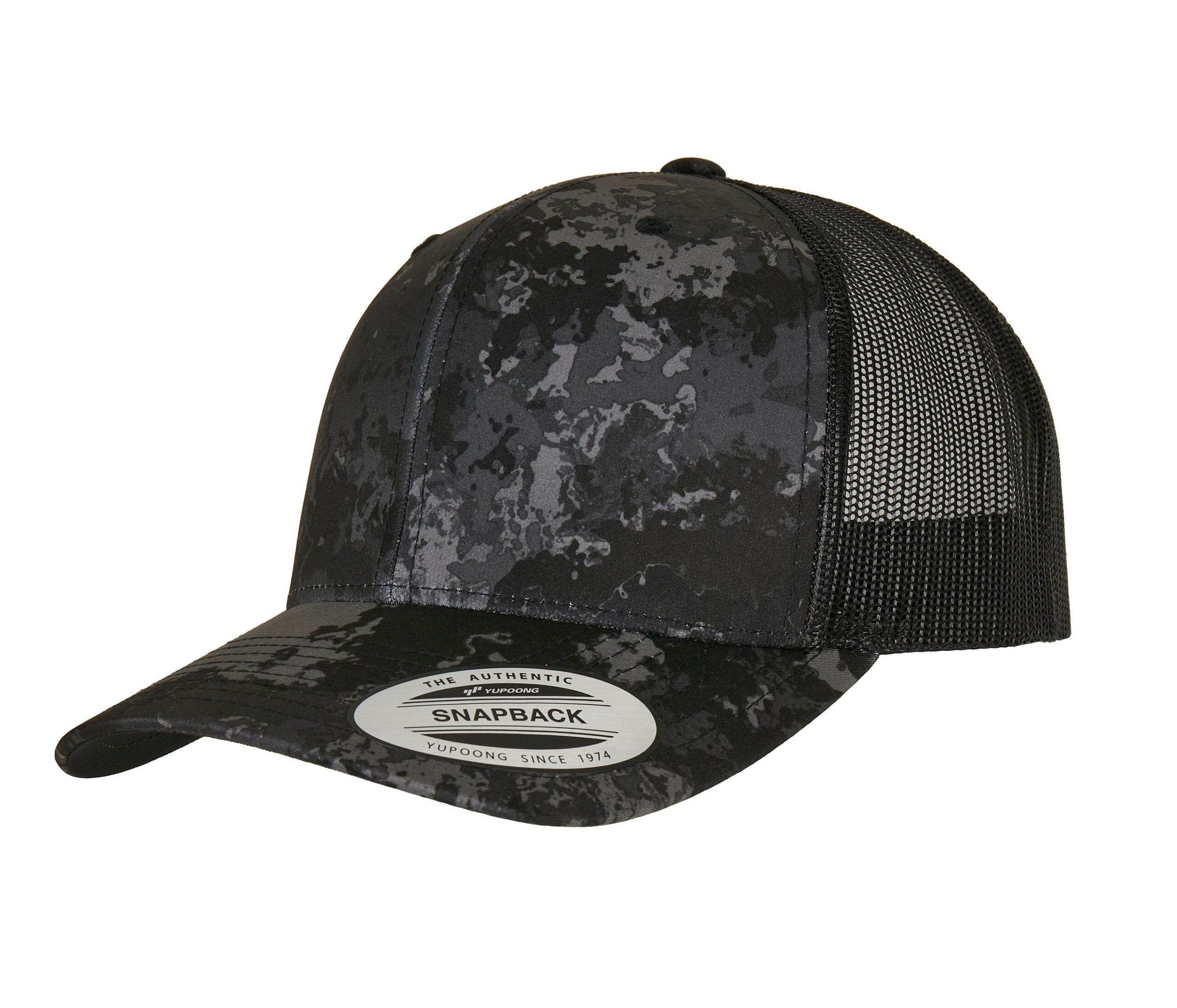 Casquette trucker motif cendré Flexfit Yp Classics® Veil Camo™ Retro Casquette trucker motif cendré Flexfit Yp Classics® Veil Camo™ Retro