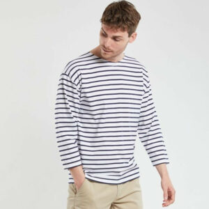 Tee-shirt Marinière légère Armor Lux « beg Meil »