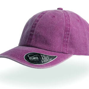 Casquette 6 pans mid visor délavée Atlantis Headwear Digg – vue 3