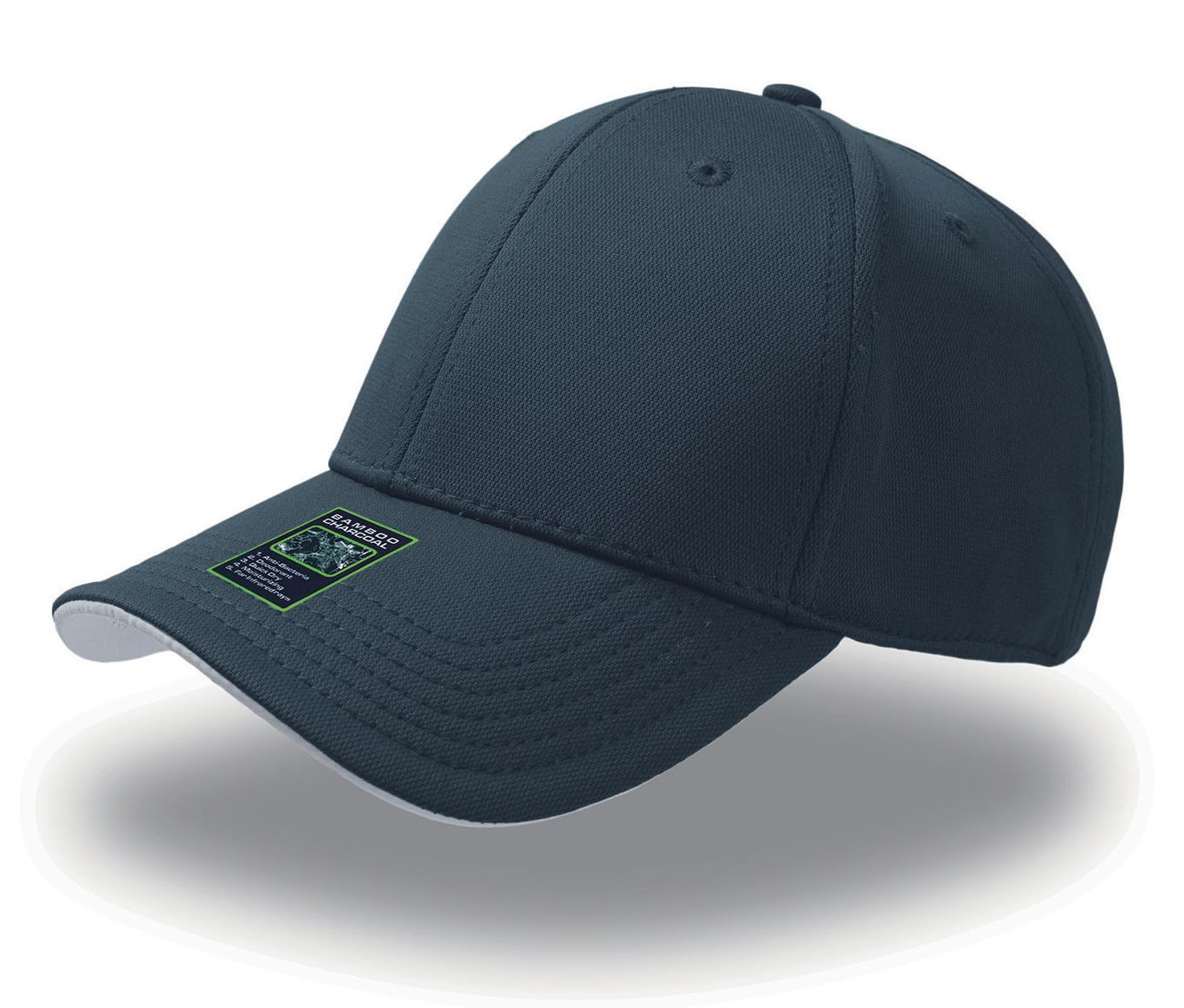 Casquette 6 pans Atlantis Headwear Green House Casquette 6 pans Atlantis Headwear Green House – vue 3