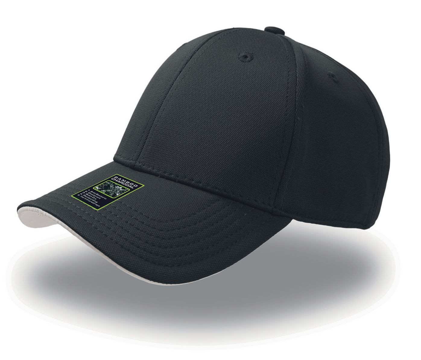 Casquette 6 pans Atlantis Headwear Green House Casquette 6 pans Atlantis Headwear Green House – vue 2