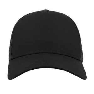 Casquette 5 pans style trucker en coton Atlantis Headwear Rapper Cotton – vue 3