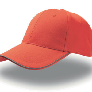 Casquette 6 pans piping réfléchissant Atlantis Headwear Reflect – vue 3