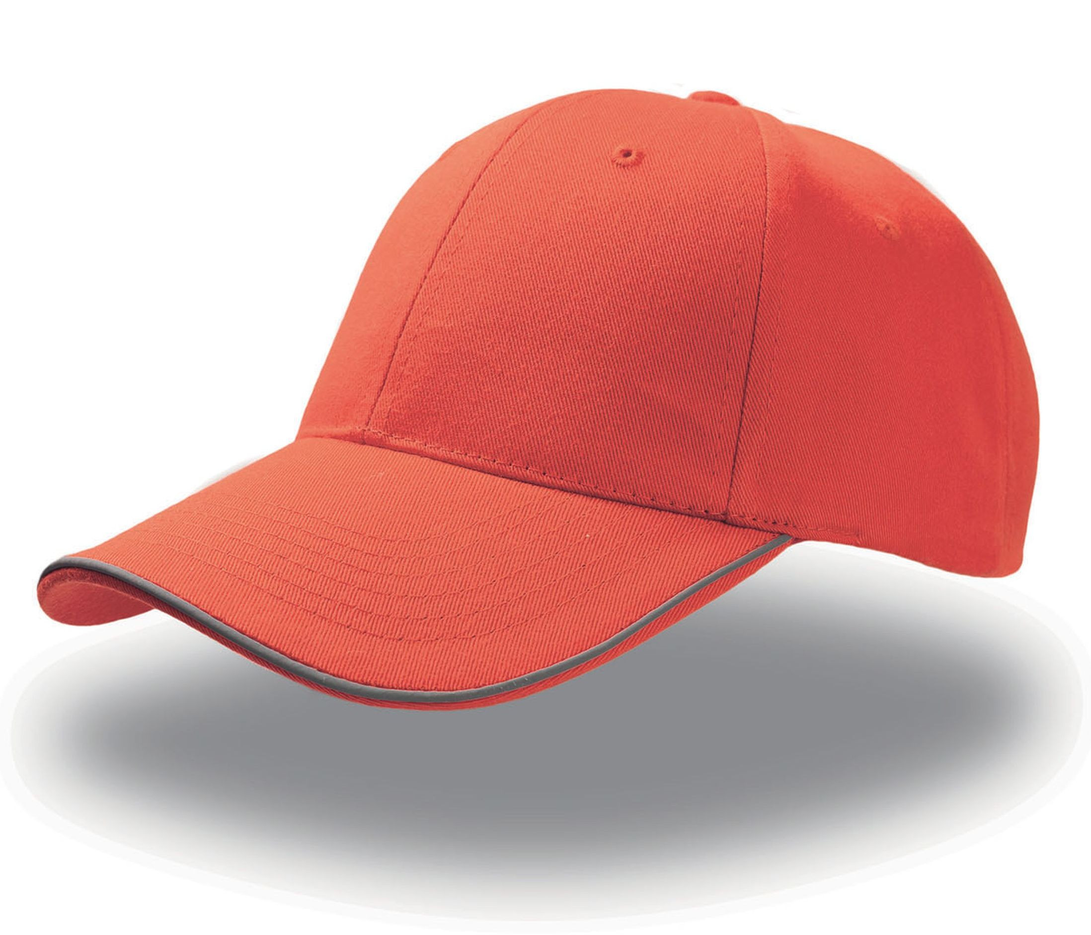 Casquette 6 pans piping réfléchissant Atlantis Headwear Reflect Casquette 6 pans piping réfléchissant Atlantis Headwear Reflect – vue 3