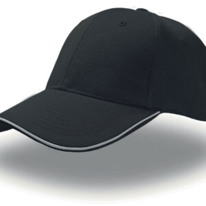 Casquette 6 pans piping réfléchissant Atlantis Headwear Reflect – vue 2