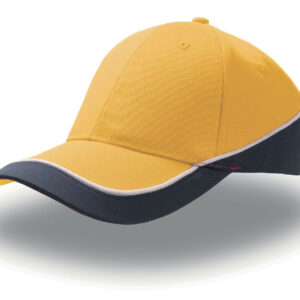Casquette 6 pans contrastée Atlantis Headwear Racing – vue 3