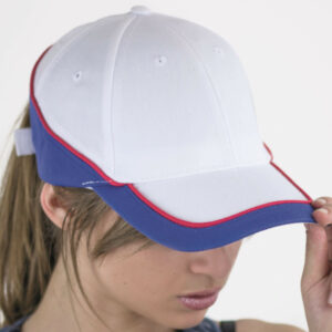 Casquette 6 pans contrastée Atlantis Headwear Racing