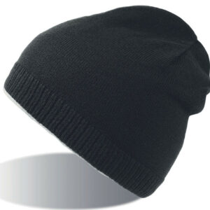 Bonnet avec doublure coton jersey Atlantis Headwear Snappy – vue 2