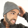 Bonnet avec doublure coton jersey Atlantis Headwear Snappy