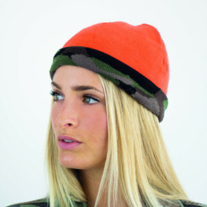 Bonnet réversible camouflage Atlantis Headwear Wild