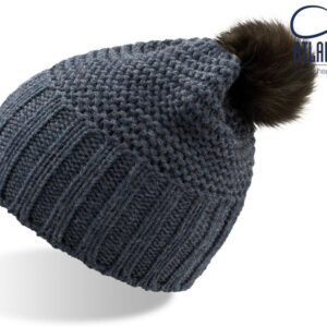Bonnet pompon Monte Bianco Atlantis Headwear – vue 2