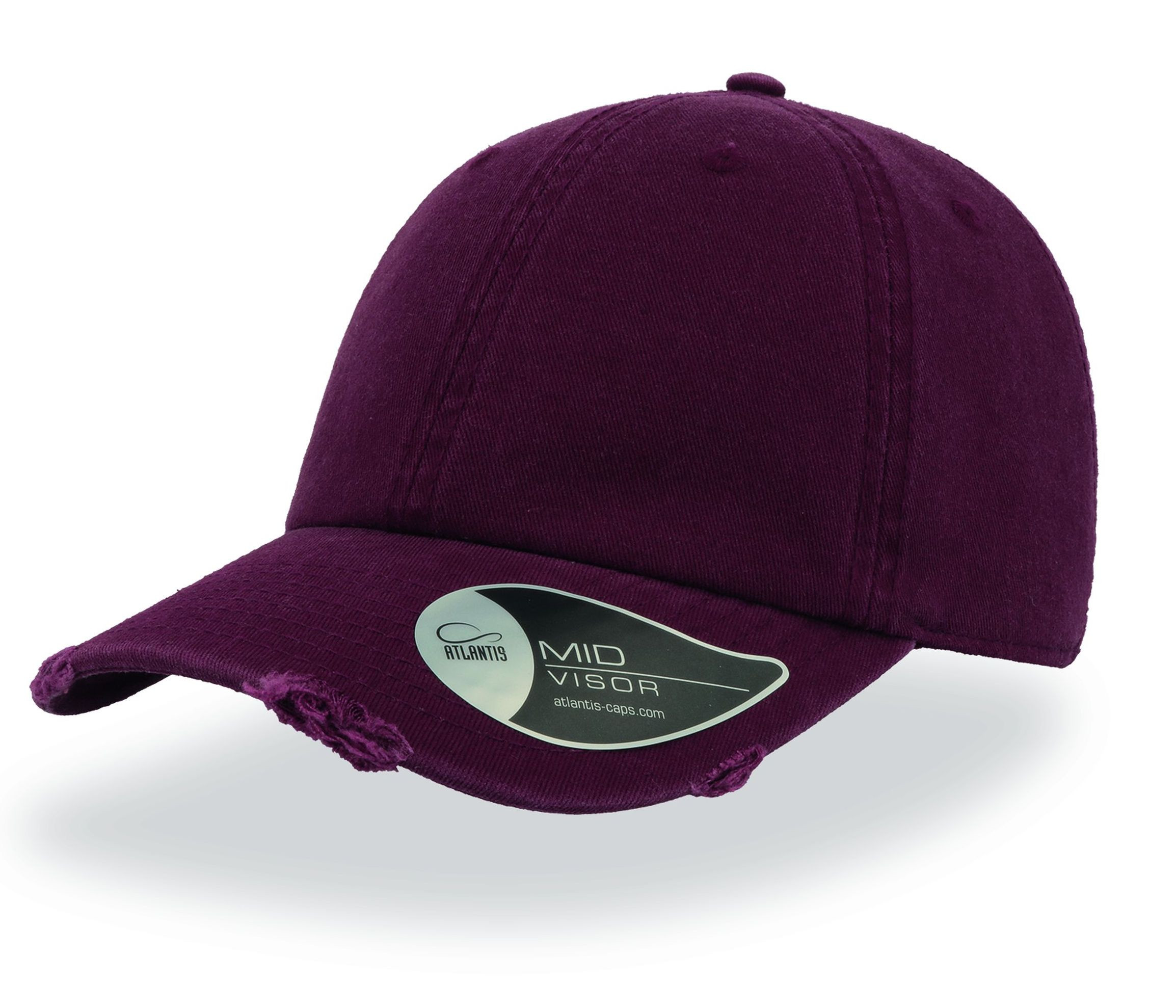 Casquette vieillie Atlantis Headwear Dad Hat Destroyed Casquette vieillie Atlantis Headwear Dad Hat Destroyed – vue 3