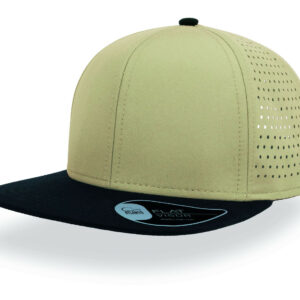 Casquette visière plate 6 pans Atlantis Headwear Bank – vue 3