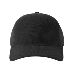 Casquette 6 pans mid visor corduroy recyclé Atlantis Headwear Creep-S – vue 3