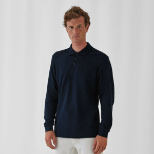 Polo coton 180 manches longues B&c Safran Lsl