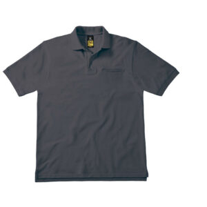 Polo 60° polycoton avec poche B&c Energy – vue 2