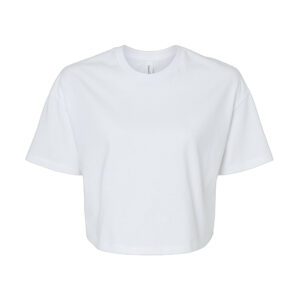 Tee-shirt court femme Bella + Canvas Women’s Jersey Crop Tee – vue 2