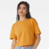 Tee-shirt court femme Bella + Canvas Women’s Jersey Crop Tee