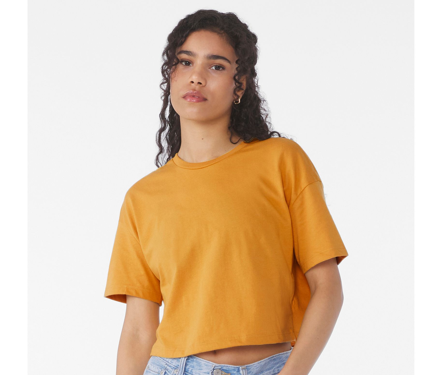 Tee-shirt court femme Bella + Canvas Women’s Jersey Crop Tee Tee-shirt court femme Bella + Canvas Women’s Jersey Crop Tee