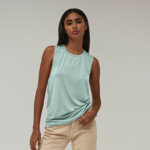 Tee-shirt Débardeur femme Bella + Canvas Womens Flowy Scoop Muscle Tank
