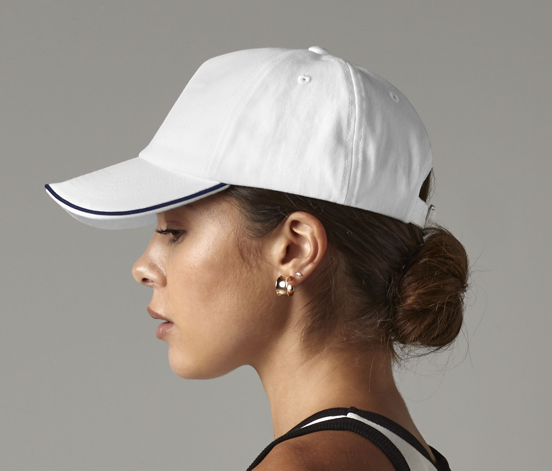 Casquette Authentic visière passepoilée Beechfield 5 Panel Cap – Piped Peak Casquette Authentic visière passepoilée Beechfield 5 Panel Cap – Piped Peak