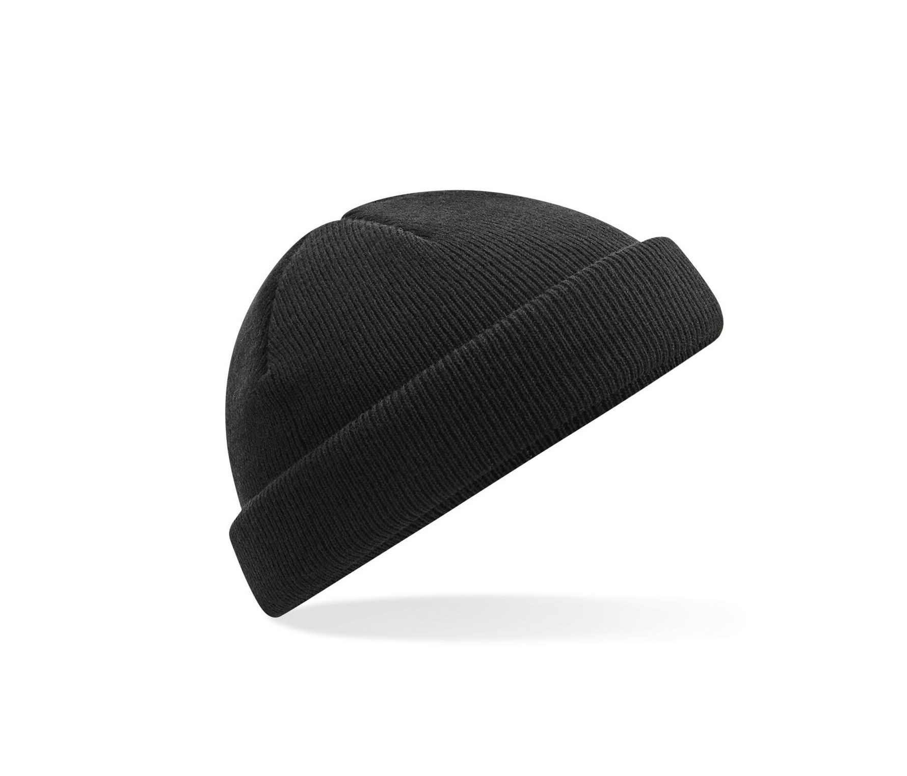 Mini bonnet en polyester recyclé Beechfield Recycled Fisherman Beanie Mini bonnet en polyester recyclé Beechfield Recycled Fisherman Beanie – vue 2