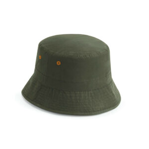 Casquette Bob en polyester recyclé Beechfield Recycled Bucket Hat – vue 3