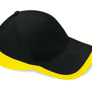 Casquette bicolore 5 pans Beechfield Teamwear Competition Cap – vue 2