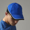 Casquette bicolore 5 pans Beechfield Teamwear Competition Cap