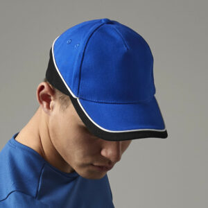 Casquette bicolore 5 pans Beechfield Teamwear Competition Cap