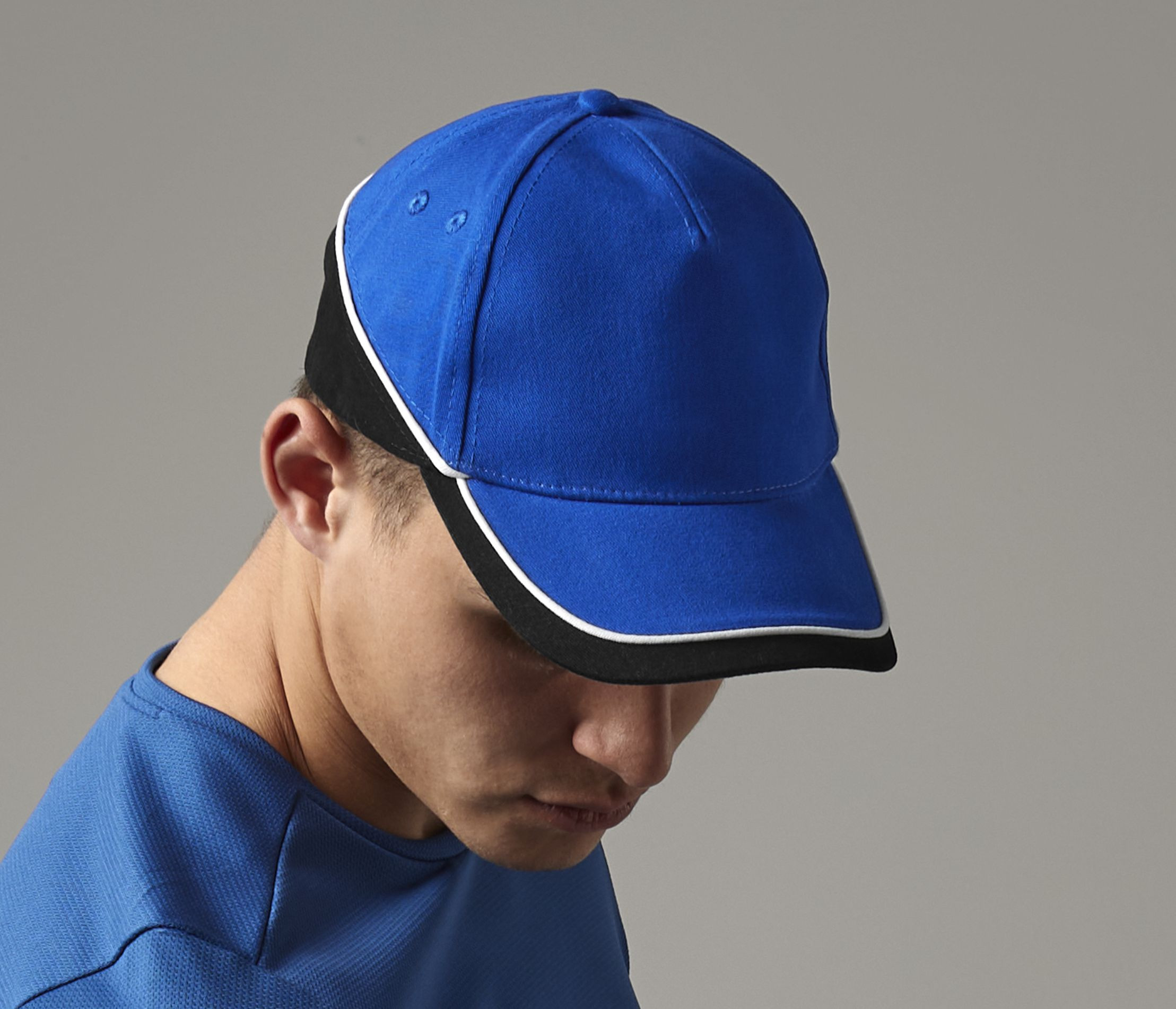 Casquette bicolore 5 pans Beechfield Teamwear Competition Cap Casquette bicolore 5 pans Beechfield Teamwear Competition Cap