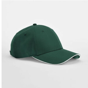 Casquette 6 panneaux avec liseré Beechfield Team Sports-Tech Cap – vue 2