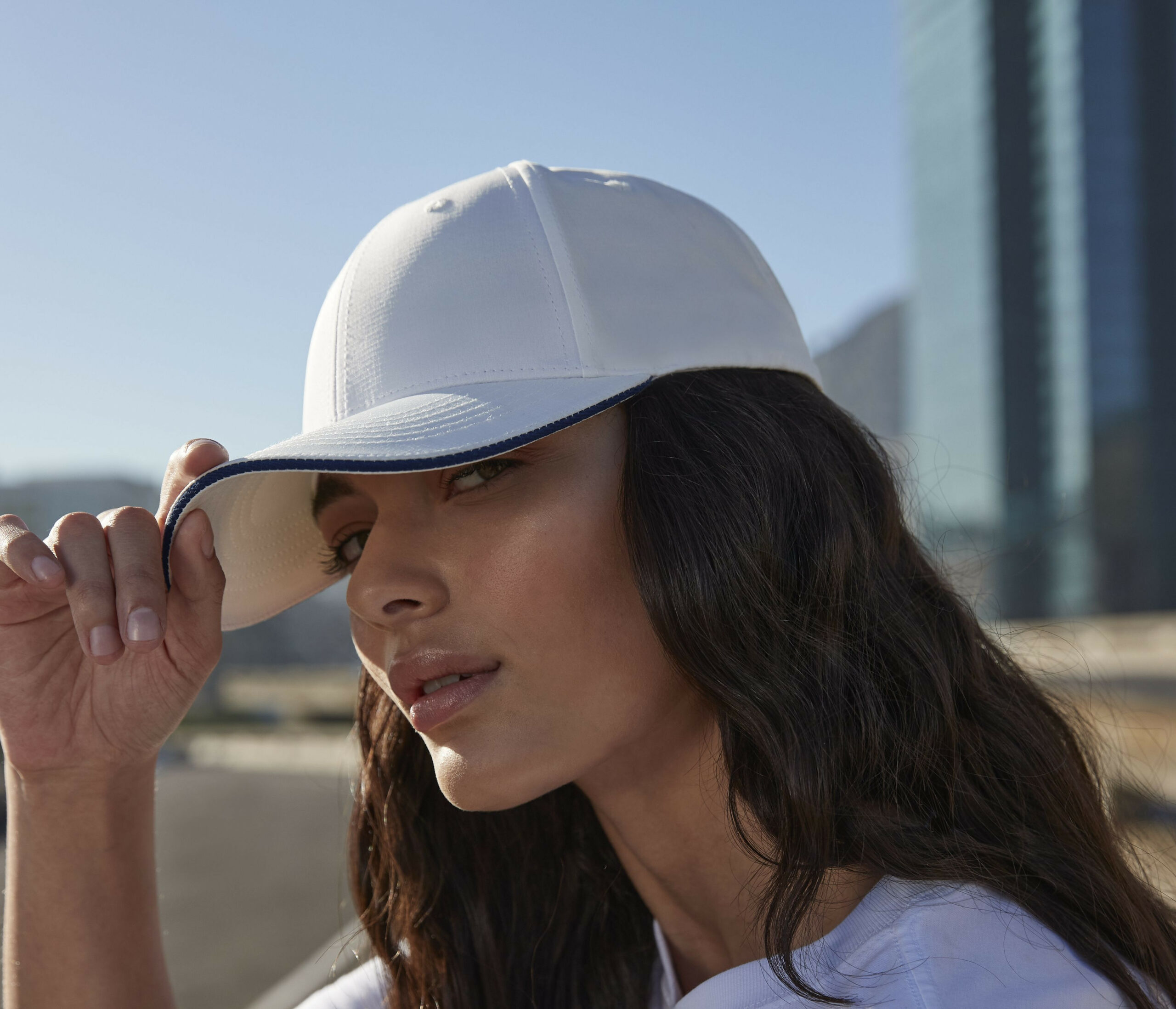 Casquette 6 panneaux avec liseré Beechfield Team Sports-Tech Cap Casquette 6 panneaux avec liseré Beechfield Team Sports-Tech Cap