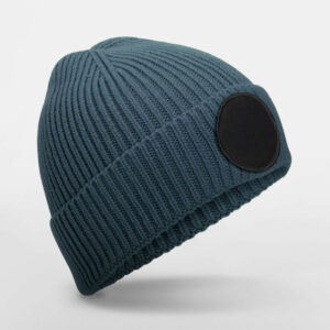 Bonnet avec empiècement rond Beechfield Circular Fashion Patch Beanie – vue 3