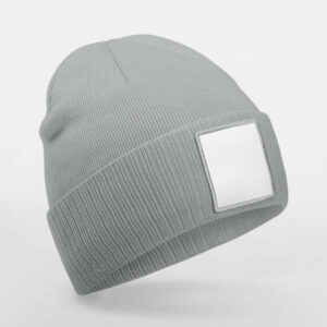 Bonnet tricoté avec empiècement Beechfield Appliqué Patch Beanie – vue 2