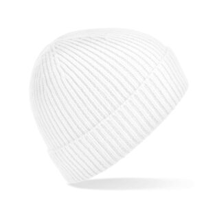 Bonnet en maille côtelée Beechfield Engineered Knit Ribbed Beanie – vue 2