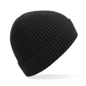 Bonnet en maille côtelée Beechfield Engineered Knit Ribbed Beanie – vue 3