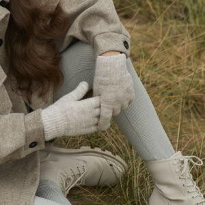 Gants en maille côtelée Beechfield Cosy Ribbed Cuff Gloves