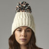 Bonnet avec pompon Beechfield Hygge Beanie