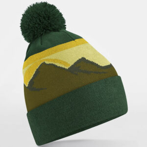 Bonnet avec pompon Mountain Peaks Beechfield Pompom Beanie – vue 2